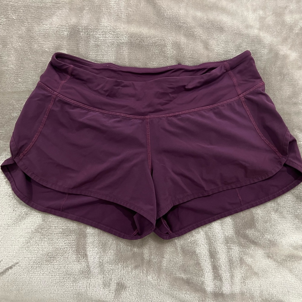 Speed up low rise lululemon shorts